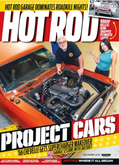 Hot Rod Magazine December 2022 - Project Cars