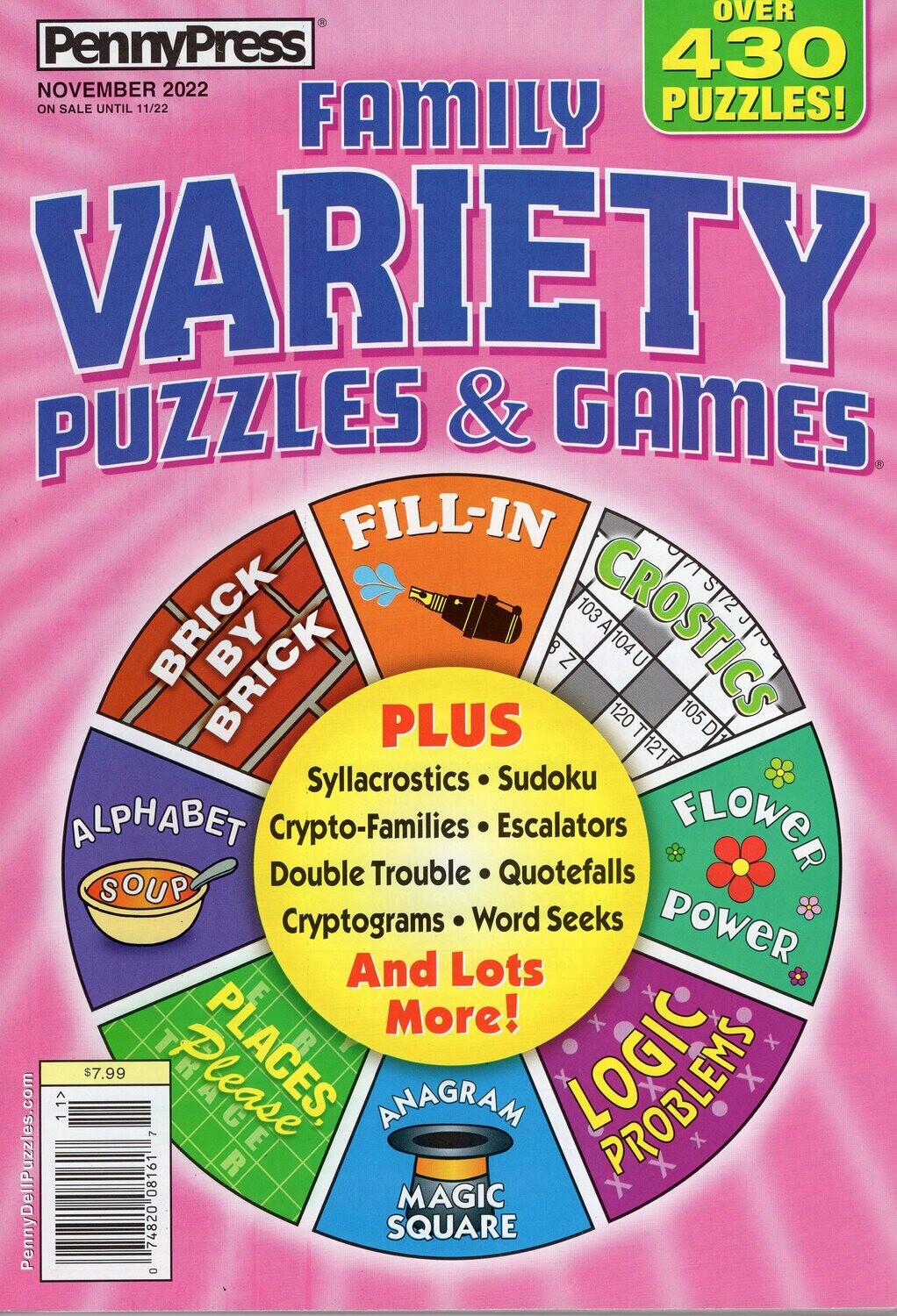 Family Variety Puzzles & Games November 2022
