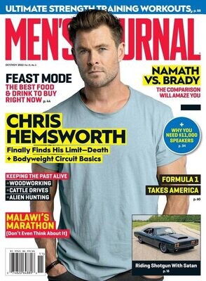 Men's Journal Magazine #11 2022 Chris Hemsworth