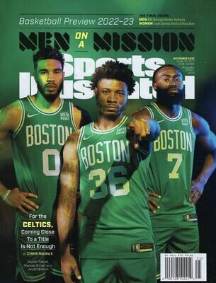 2022 Sports Illustrated NBA PREVIEW Boston Celtics Jayson Tatum, Brown