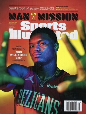 2022 Sports Illustrated NBA PREVIEW 2022-23 Zion Williamson Pelicans