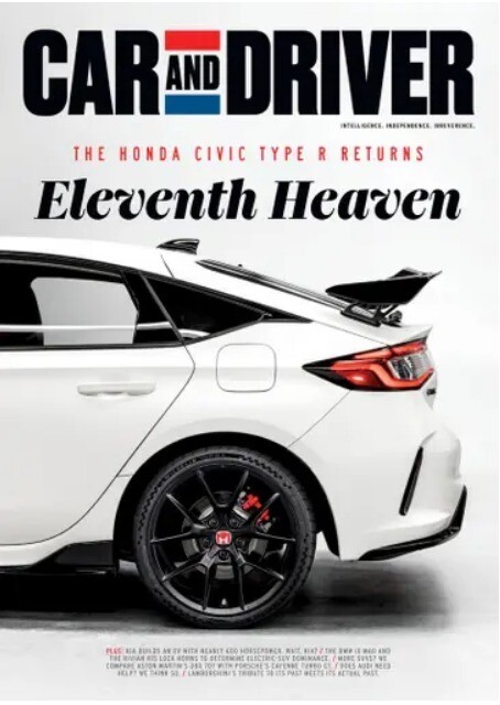 Car and Driver Magazine December 2022