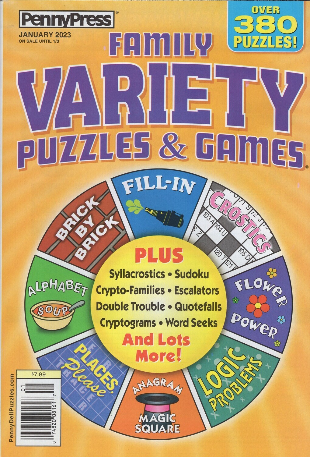 Family Variety Puzzles & Games January 2023