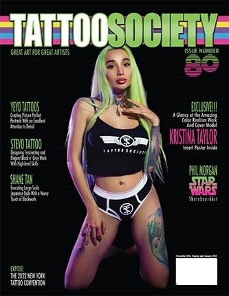 Tattoo Society Magazine Issue #80  - Kristina Taylor