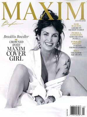 Maxim Magazine January February 2023 Brooklin Bowdler