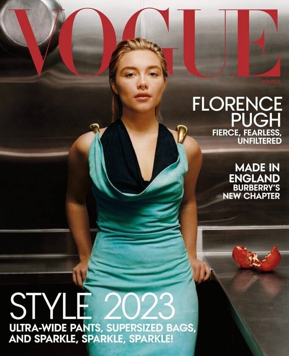 VOGUE Magazine Winter 2023 FLORENCE PUGH