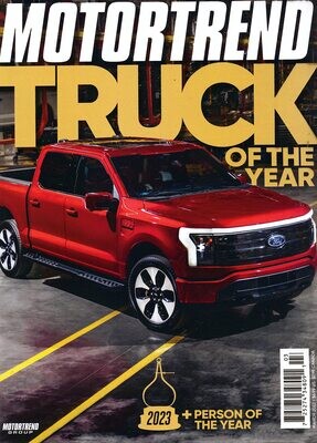 Motor Trend Magazine March 2023 Truck of the Year