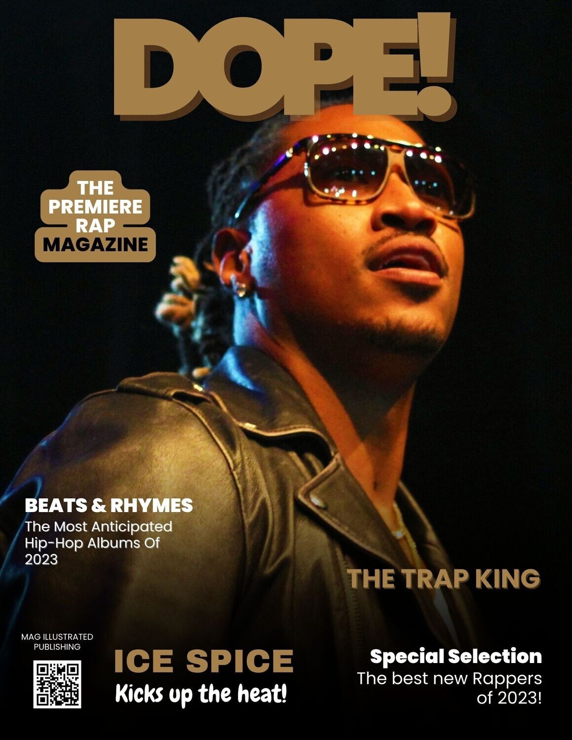 DOPE!  Da Magazine -Premiere Issue -All things Hip Hop! 2023