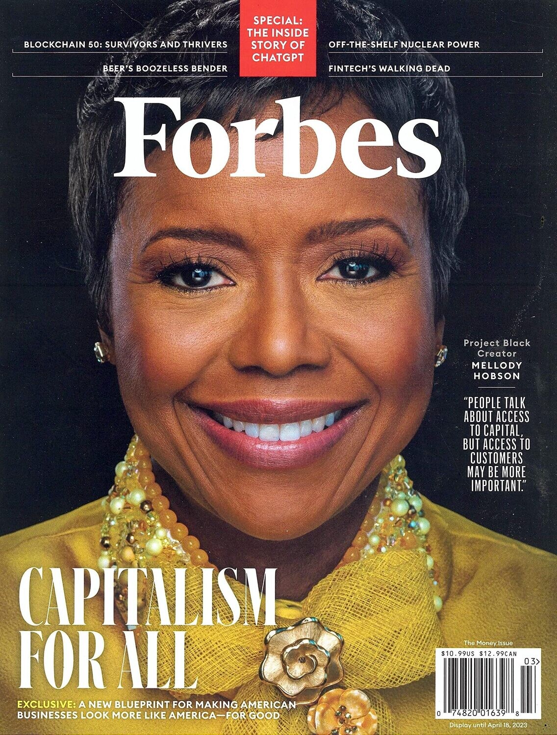 Forbes Magazine 2023 - The Money Issue - Mellody Hobson