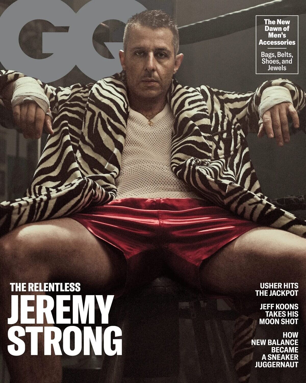 GQ Magazine March 2023 The Relentless Jeremy Strong - inmate Magazines