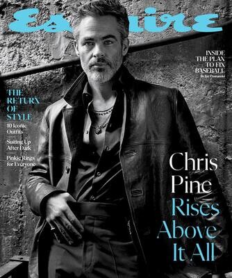 Esquire Magazine March 2023 - Chris Pine