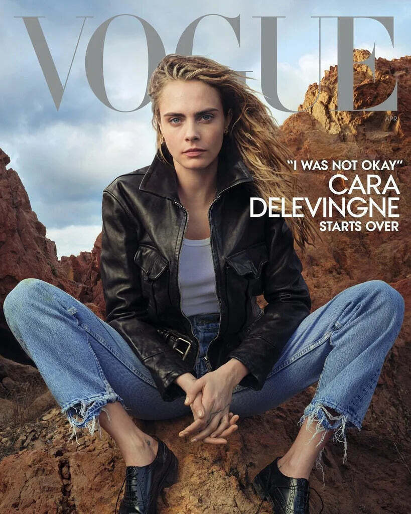 Vogue Magazine April 2023 Cara Delevingne