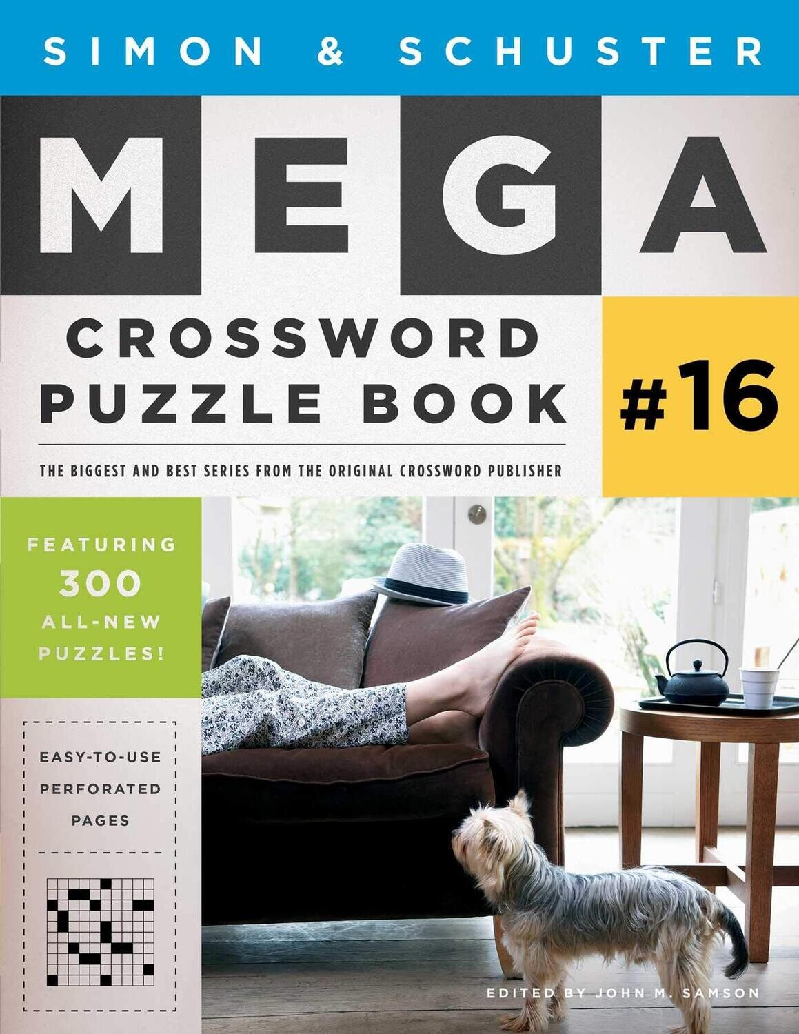 Simon & Schuster Mega Crossword Puzzle Book #16: (16) (S&S Mega Crossword Puzzles)