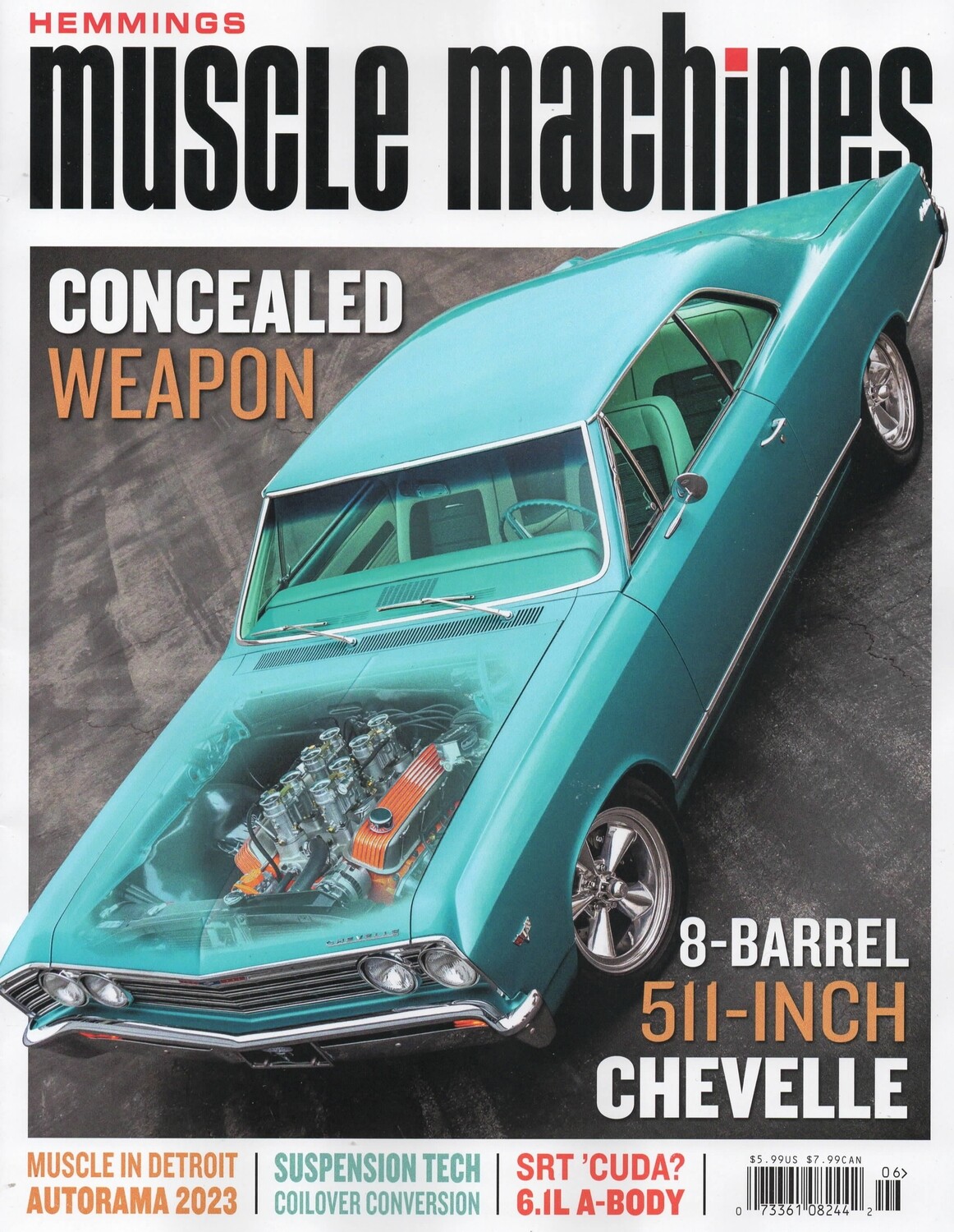 Hemmings Muscle Machines June 2023- Inmate Magazines