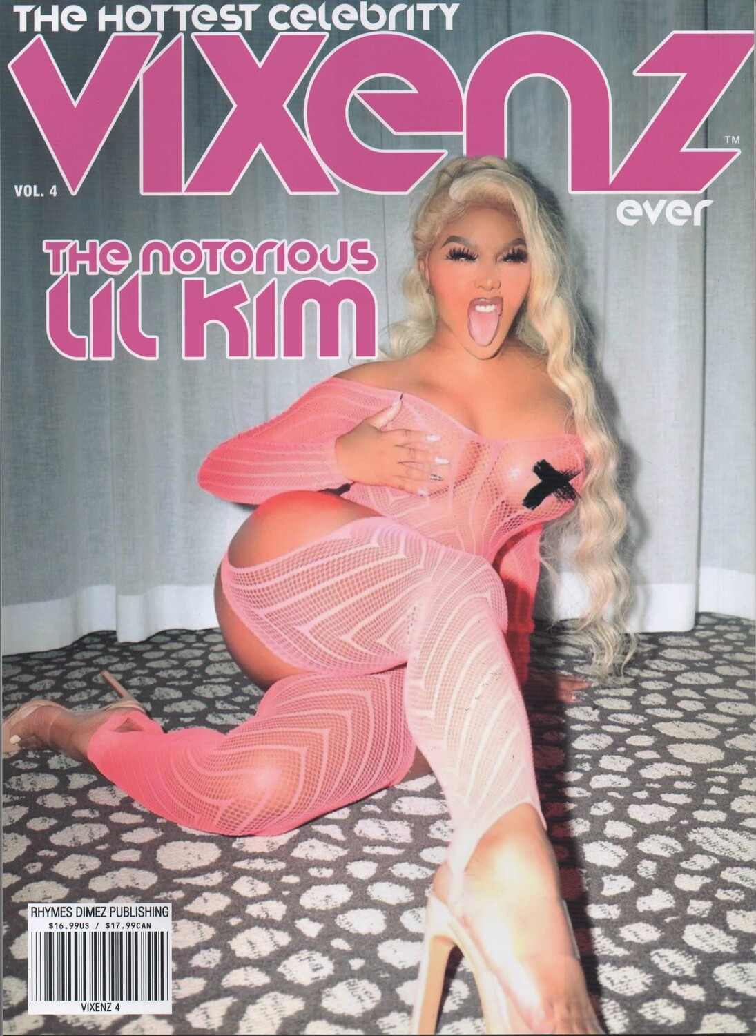 Vixenz #4 Magazine Featuring The Notorious Lil Kim