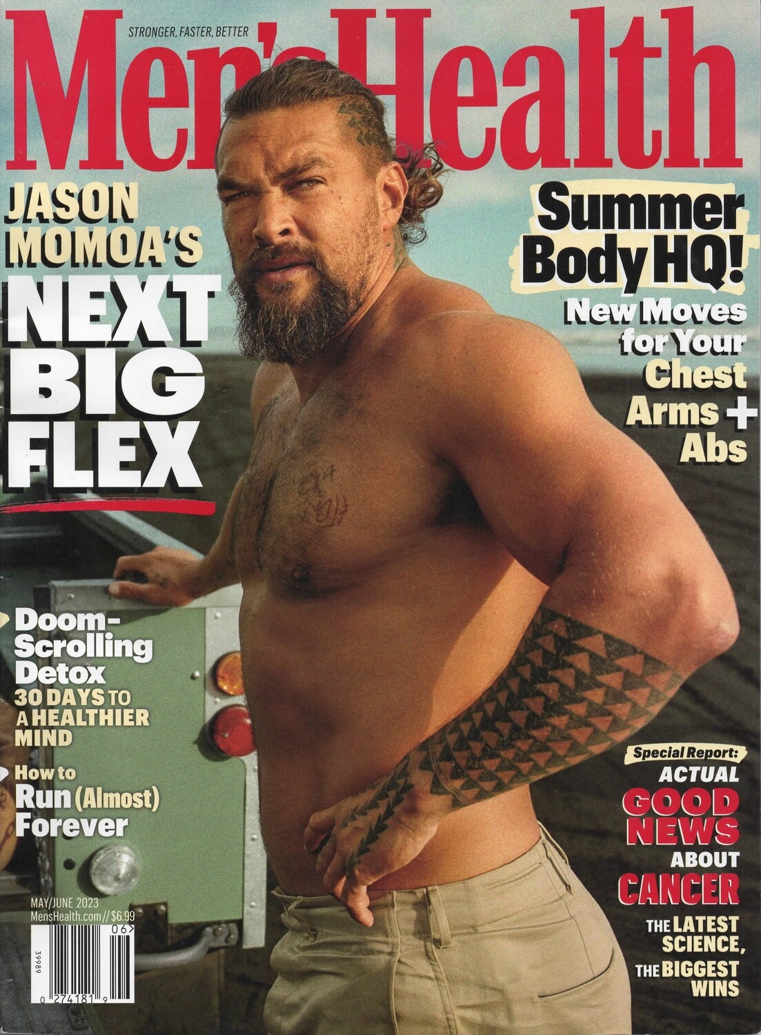 Men's Health Magazine May/June 2023 Jason Momoa