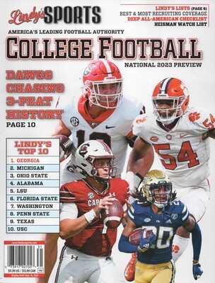 Lindy's Sports College Football Magazine National 2023 Preview