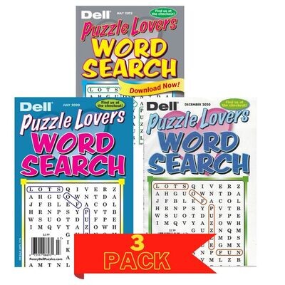 Dell Puzzle Lovers 3-Pack -Free Shipping!