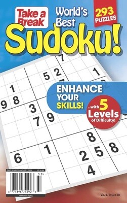 Take a Break - Worlds Best Sudoku - Vo. 4 Issue 20