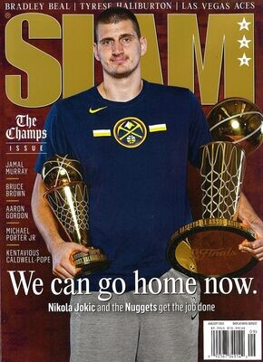 SLAM 245: Nikola Jokic Championship Cover