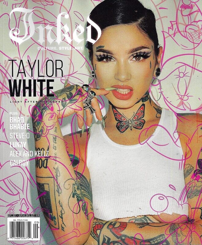 Inked Magazine: TAYLOR WHITE - Issue 111