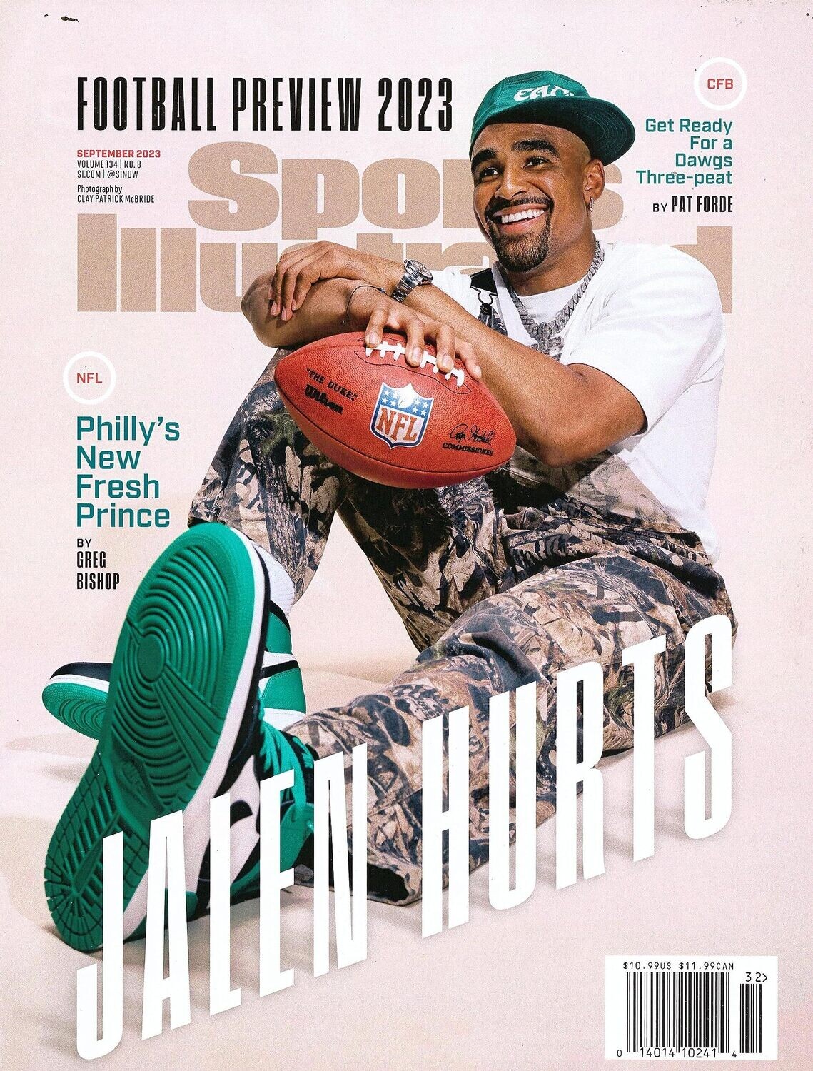Jalen Hurts: Sports Illustrated 2023 NFL Football Preview
