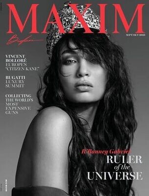 Maxim Magazine Sept/Oct 2023 R'Bonney Gabriel