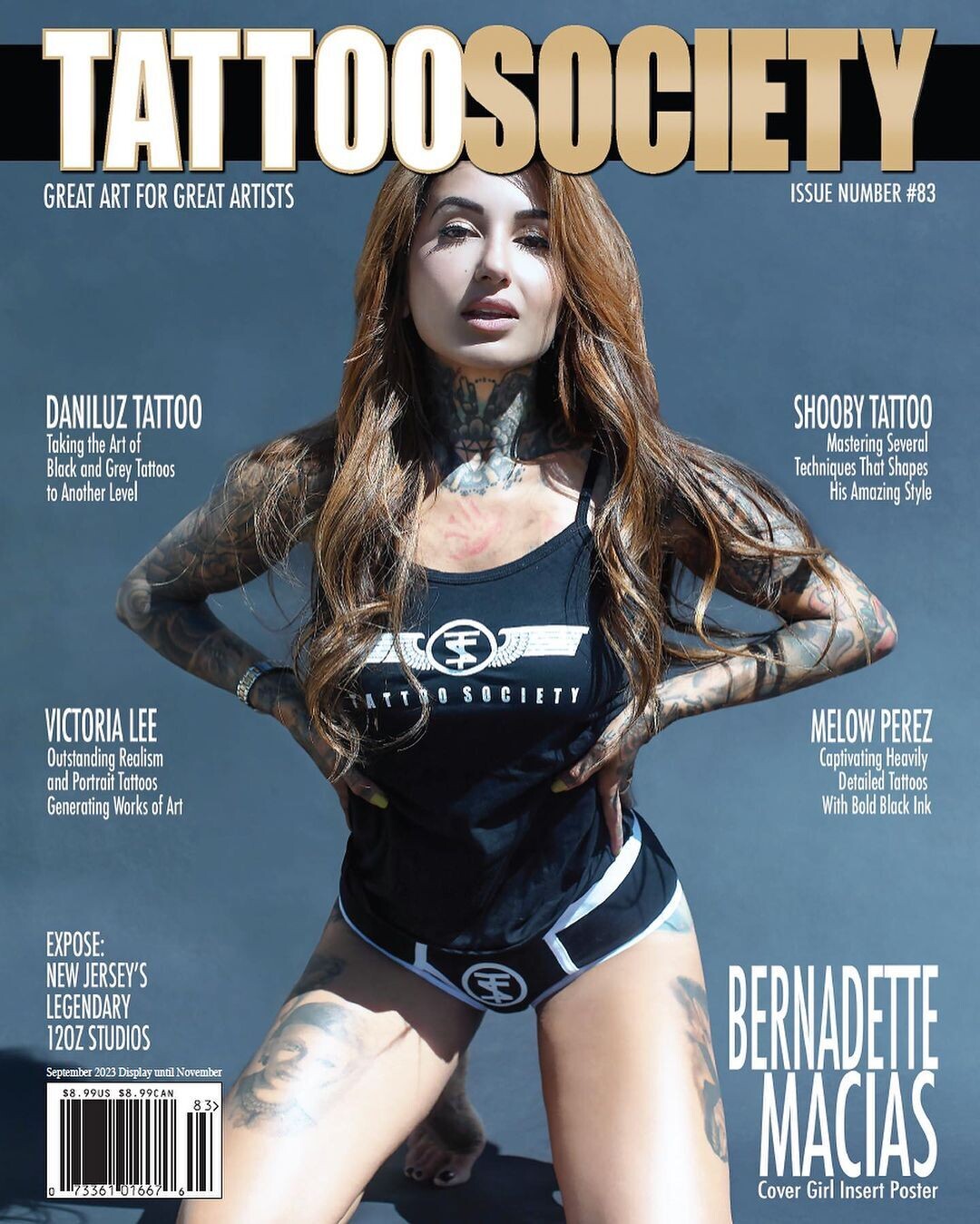 Tattoo Society Magazine Issue 83 - Bernadette Macias