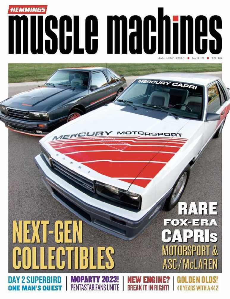 Hemmings Muscle Machines January 2024 - Inmate Magazines