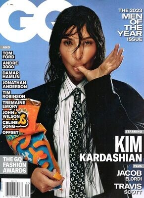 GQ Magazine Dec-23/Jan-24 Starring Kim Kardashian