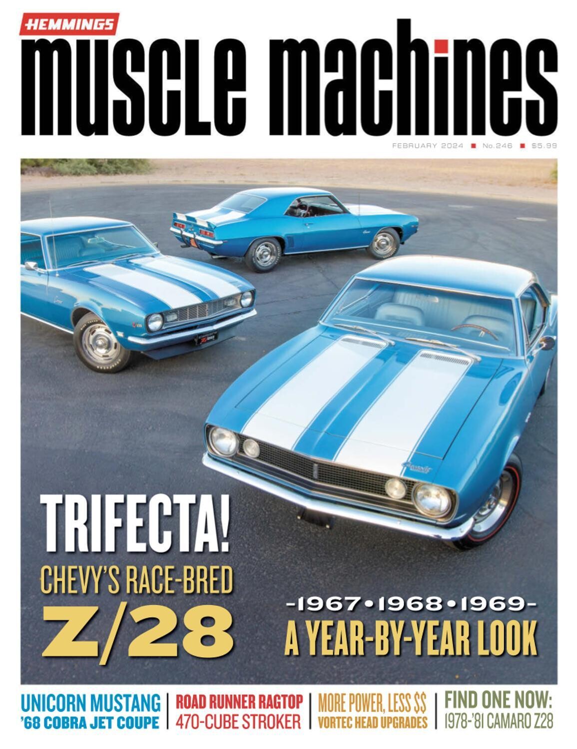 Hemmings Muscle Machines February 2024 - Inmate Magazines