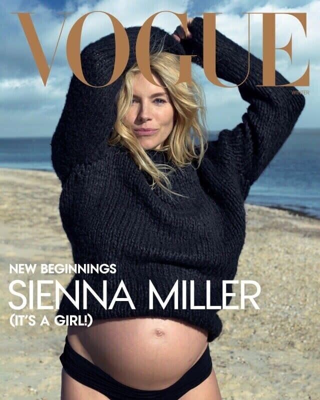 Vogue Magazine Winter 2023/2024 Sienna Miller