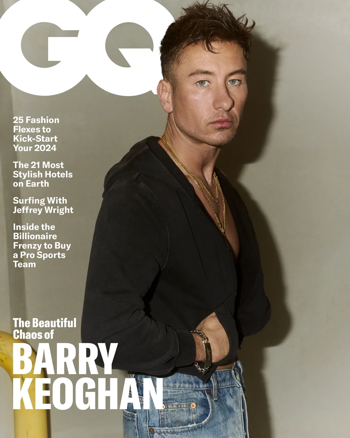 GQ Magazine February 2024 | Barry Keoghan