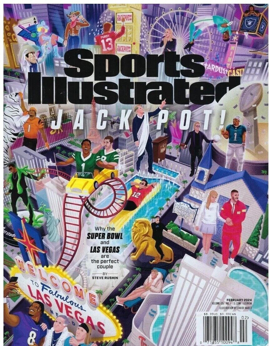Sports Illustrated Magazine Feb 2024 Super Bowl Preview Taylor Swift