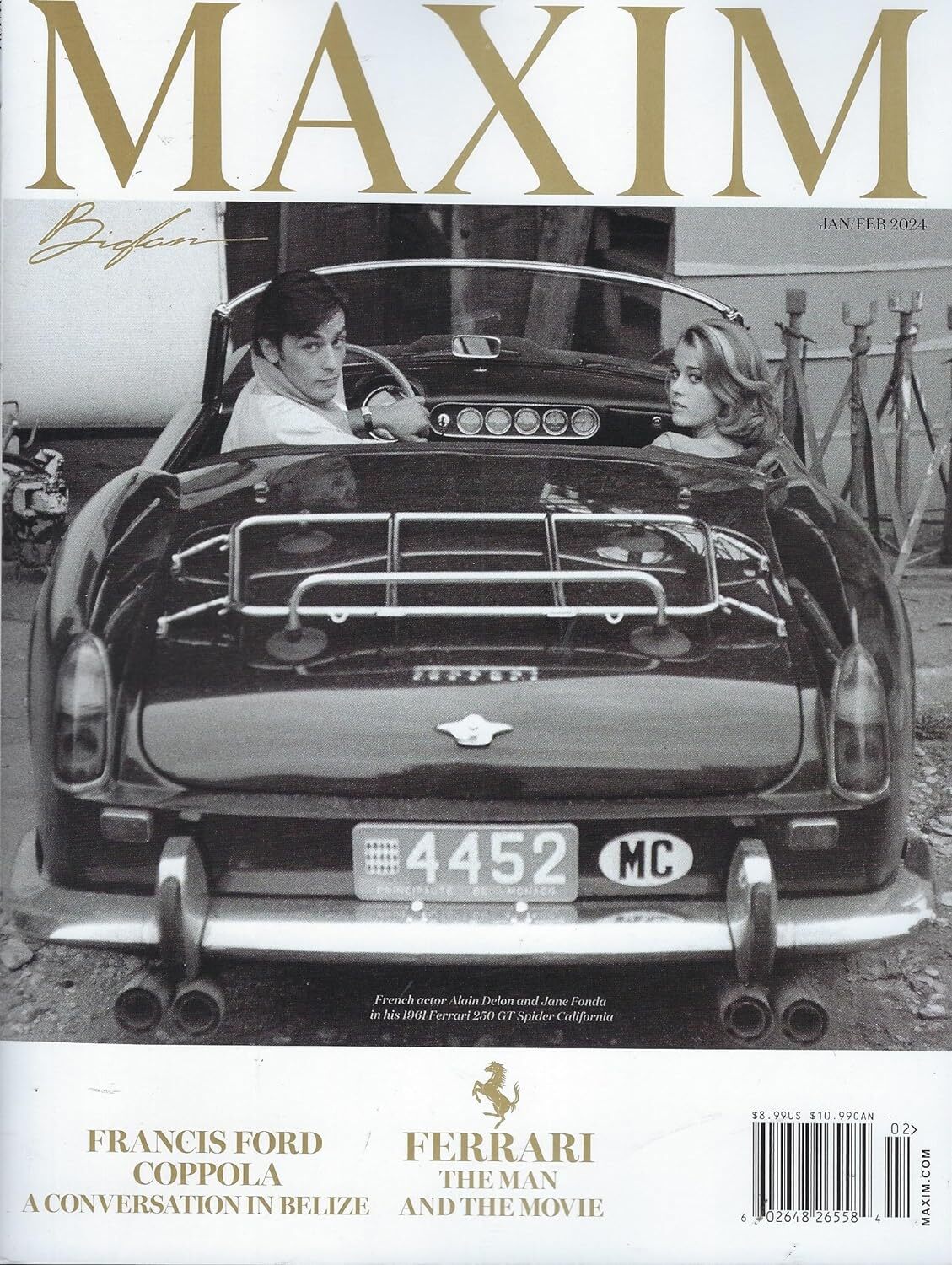 Maxim Magazine 2024 - Ferrari The Man and the Movie
