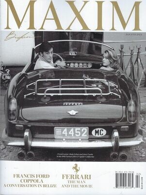 Maxim Magazine Jan/Feb 2024 Ferrari