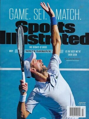 Sports Illustrated Magazine March 2024 Novak Djokovic