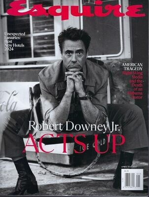 Esquire Magazine Apr/May 2024 Robert Downey Jr