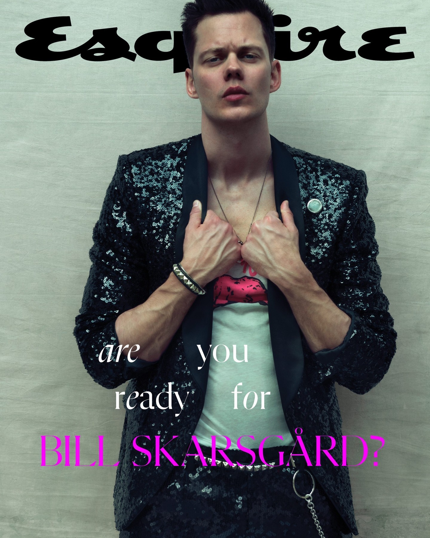 Esquire Magazine Summer 2024 Bill Skarsgard