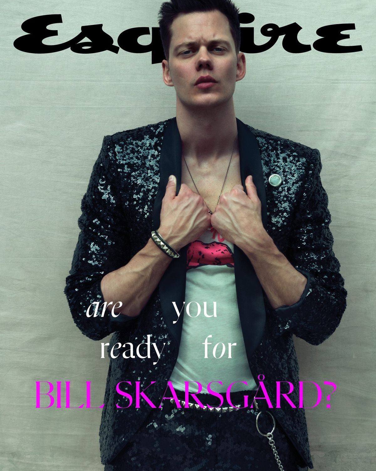 Esquire Magazine Summer 2024 Bill Skarsgard - Magazines for inmates