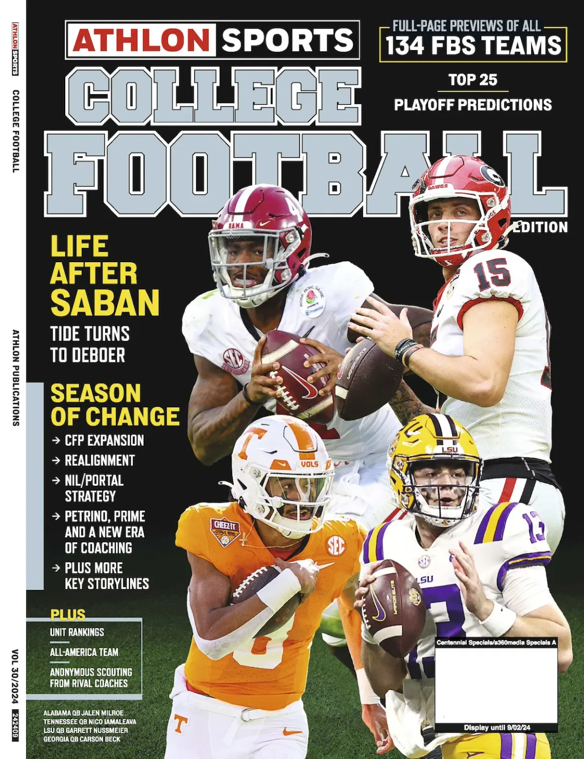 Athlon Sports 2024 National College Football