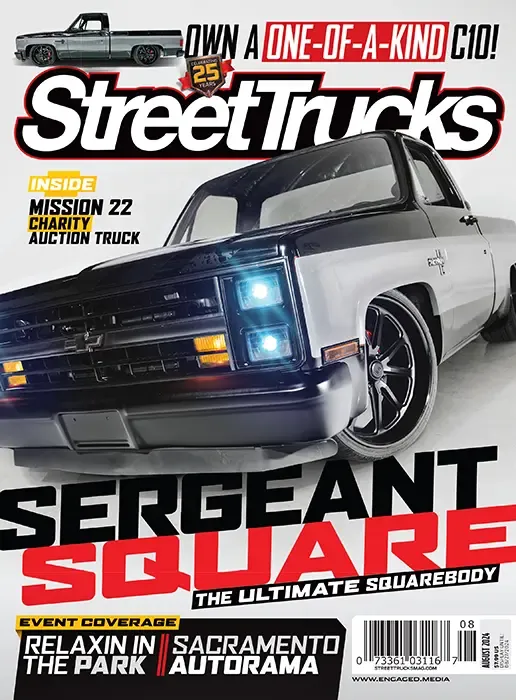 car magazines for inmates - Street Trucks Magazine August 2024