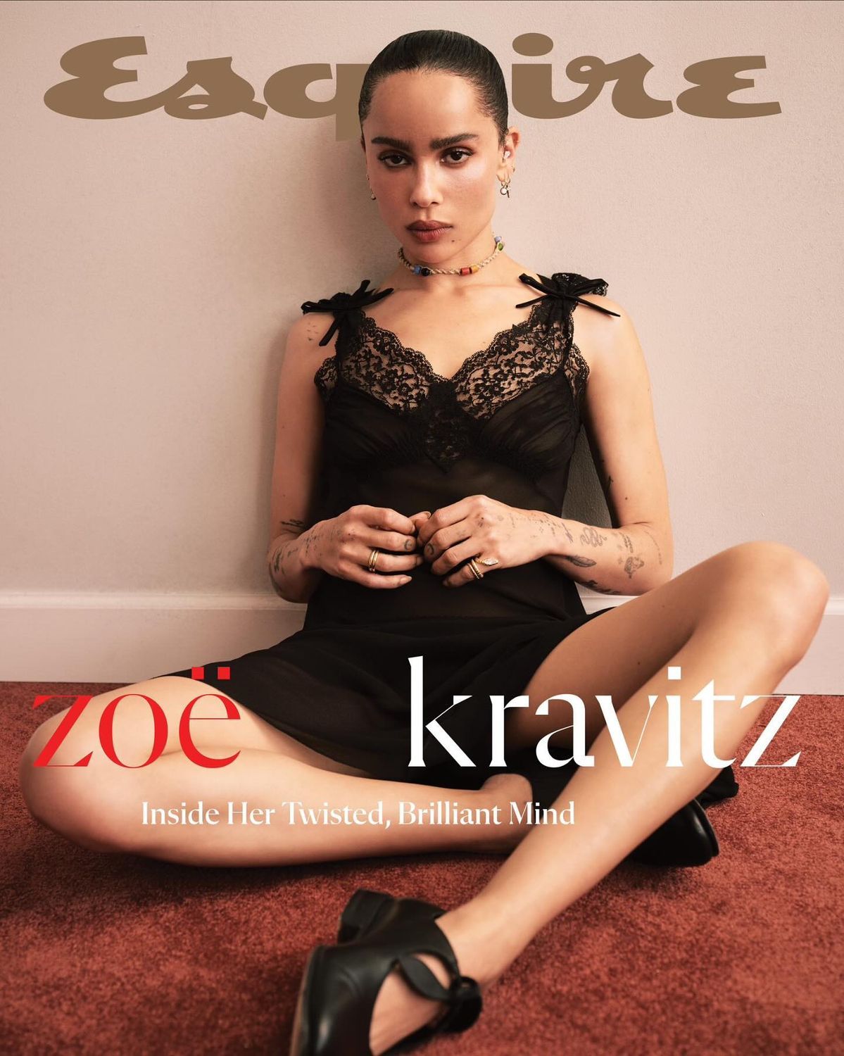 Esquire Magazine: Zoë Kravitz September  2024