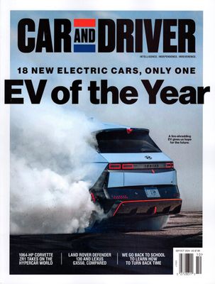 Inmate Magazines - Car and Driver September/Oct 2024