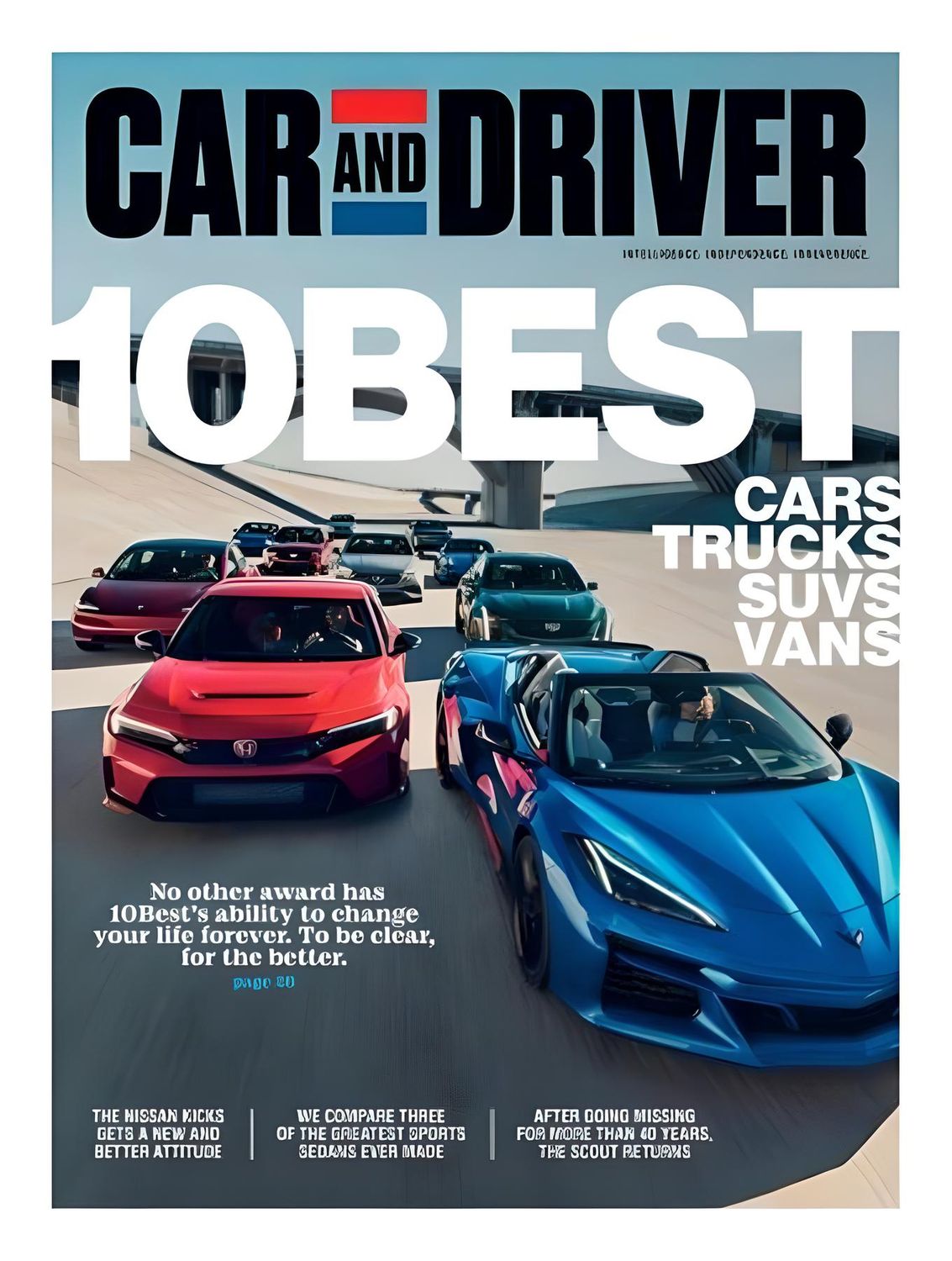 Car and Driver Magazine Jan/Feb 2025 - inmate magazines