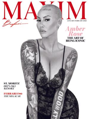 Maxim Magazine Jan/Feb 2025 Amber Rose The Art Of Being Iconic 