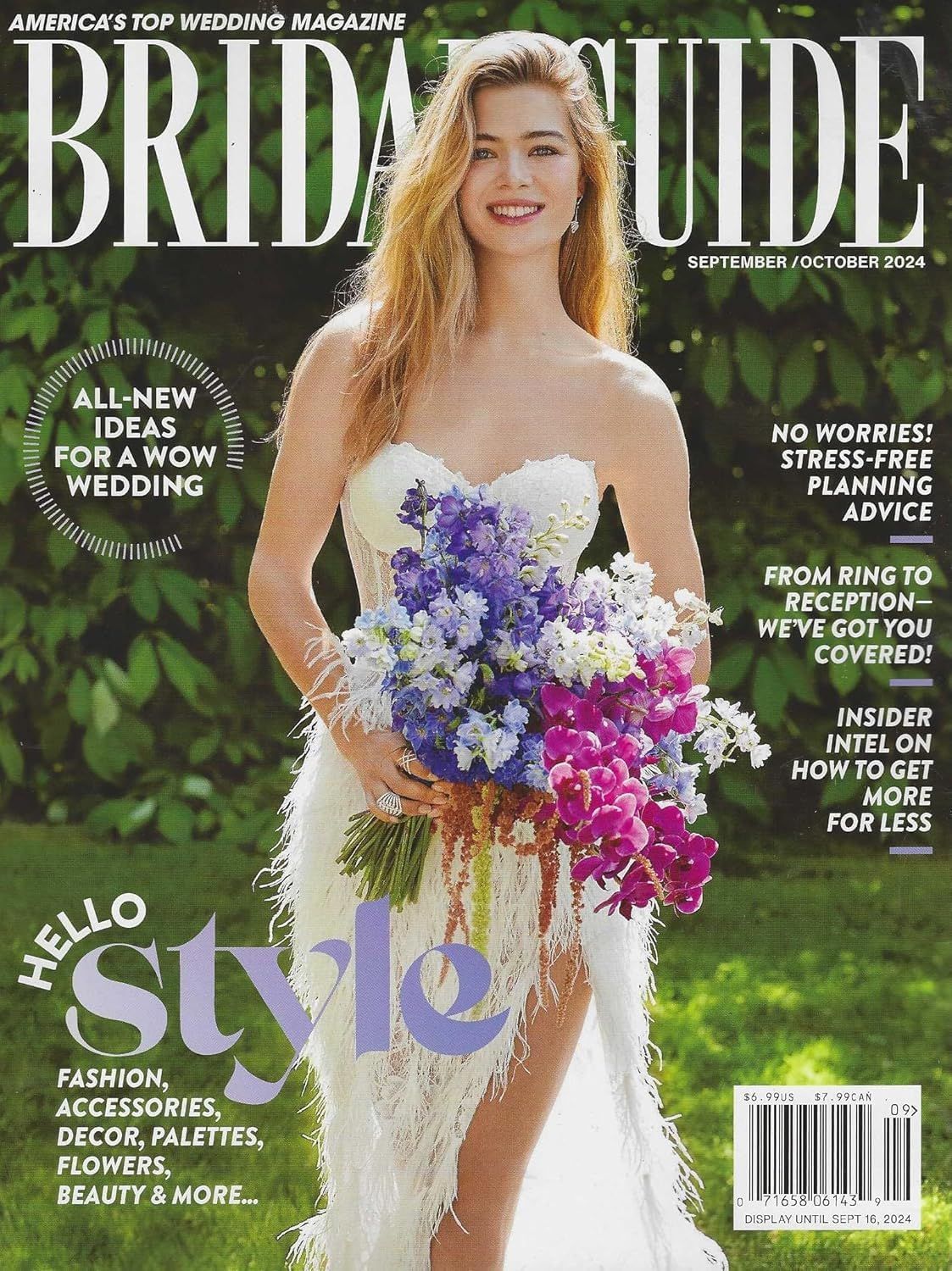 Bridal Guide/HoneyMoon Guide Magazine Sept/Oct 2024 - America&#39;s Top Wedding Magazine
