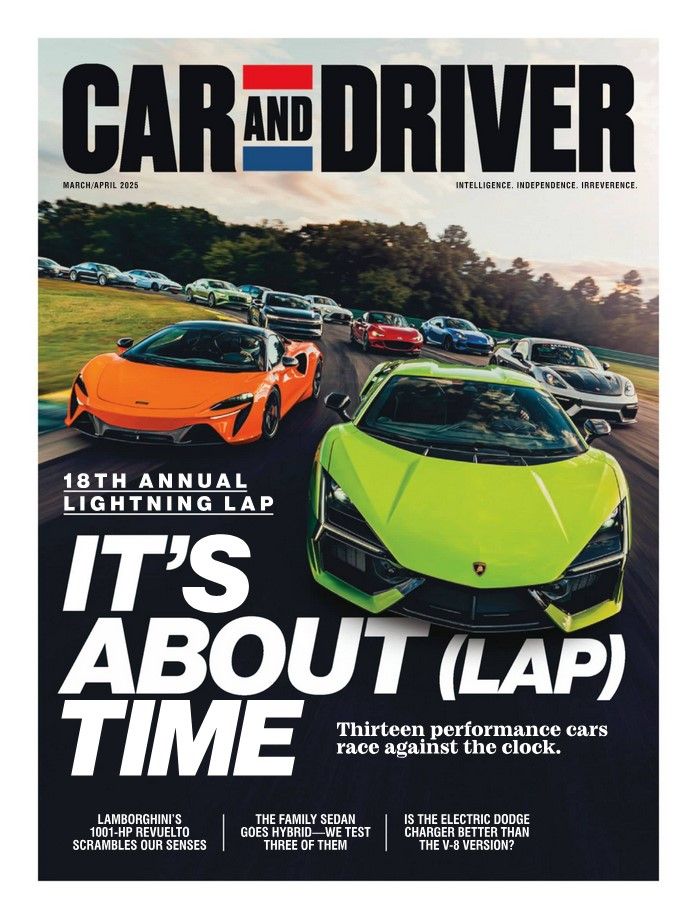 magazines for inmates - Car and Driver Magazine Mar/Apr 2025