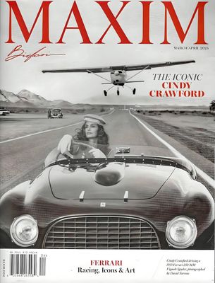 Magazines for inmates | MAXIM Magazine Mar/Apr 2025 The Iconic Cindy Crawford