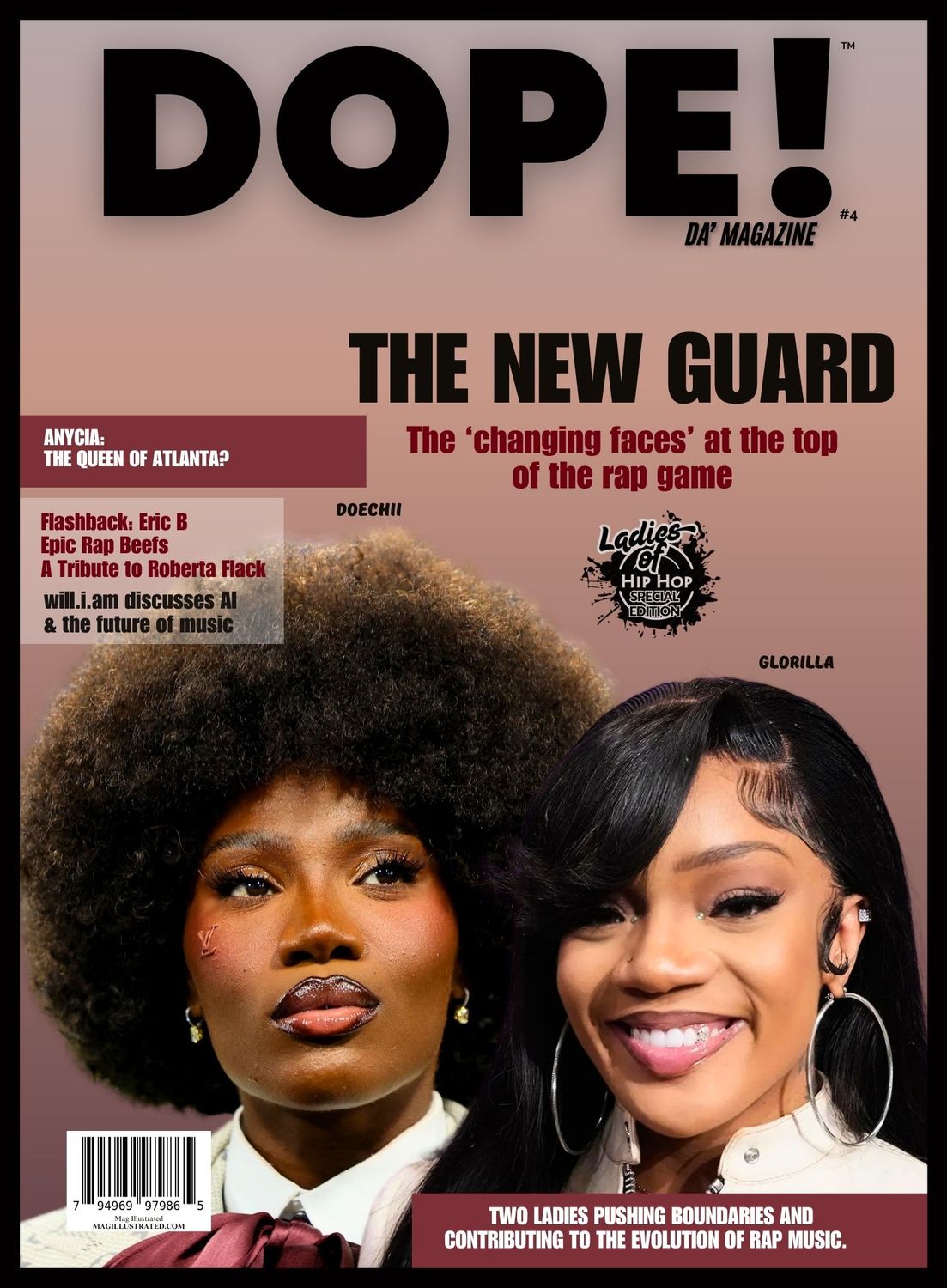 DOPE!  Da Magazine -Vol 4 -All things Rap &amp; Hip Hop! 2025